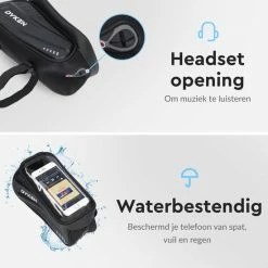 Dyken Frametas Fiets - Waterdichte Telefoonhouder - Fietstas Frame - Zwart 12 Dyken Frametas Fiets - Waterdichte Telefoonhouder - Fietstas Frame - Zwart -Windgoo Shop 550x550 460