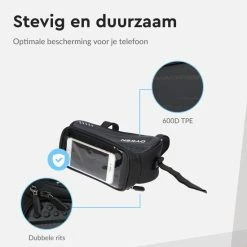 Dyken Frametas Fiets - Waterdichte Telefoonhouder - Fietstas Frame - Zwart 15 Dyken Frametas Fiets - Waterdichte Telefoonhouder - Fietstas Frame - Zwart -Windgoo Shop 550x550 463