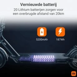 Elektrische Step Xiaomi Essential 5100 MAh 250W -Windgoo Shop 550x550 514