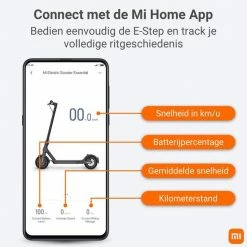 Elektrische Step Xiaomi Essential 5100 MAh 250W -Windgoo Shop 550x550 516