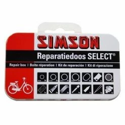Simson Bandenreparatieset - Bandenplakset Compleet - Type Select T.b.v. Fiets - 23 Delig -Windgoo Shop 550x550 535