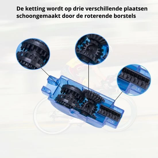 Uniquez Fietsketting Reiniger - Kettingborstel - Fietskettingreiniger - Kettingreiniger - Kettingborstel Fiets - Ketting Schoonmaken - Fietsgereedschap - Ontvetter Fiets - Chain Cleaner 3 Uniquez Fietsketting Reiniger - Kettingborstel - Fietskettingreiniger - Kettingreiniger - Kettingborstel Fiets - Ketting Schoonmaken - Fietsgereedschap - Ontvetter Fiets - Chain Cleaner - Afbeelding 3