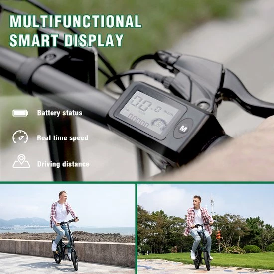 Hitway BK5 Elektrische Fiets | Opvouwbare E-bike | 16 Inch | Hitway BK5 250W Motor | Zwart 3 Hitway BK5 Elektrische Fiets | Opvouwbare E-bike | 16 Inch | Hitway BK5 250W Motor | Zwart - Afbeelding 3