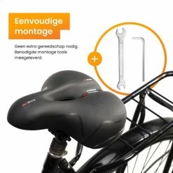 R2B Fietszadel Voor Dames En Heren - Inclusief Waterdichte Zadelhoes - Zwart - Reflectie En Ventilatie - Gel Zadel / Gelzadel 13 R2B Fietszadel Voor Dames En Heren - Inclusief Waterdichte Zadelhoes - Zwart - Reflectie En Ventilatie - Gel Zadel / Gelzadel -Windgoo Shop 550x550 573