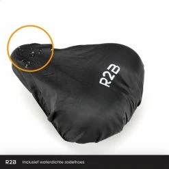 R2B Fietszadel Voor Dames En Heren - Inclusief Waterdichte Zadelhoes - Zwart - Reflectie En Ventilatie - Gel Zadel / Gelzadel 17 R2B Fietszadel Voor Dames En Heren - Inclusief Waterdichte Zadelhoes - Zwart - Reflectie En Ventilatie - Gel Zadel / Gelzadel -Windgoo Shop 550x550 577