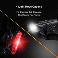 FIEZIO Fietsverlichting - USB Oplaadbaar LED Fietslampen Waterdicht 10 FIEZIO Fietsverlichting - USB Oplaadbaar LED Fietslampen Waterdicht -Windgoo Shop 550x550 599