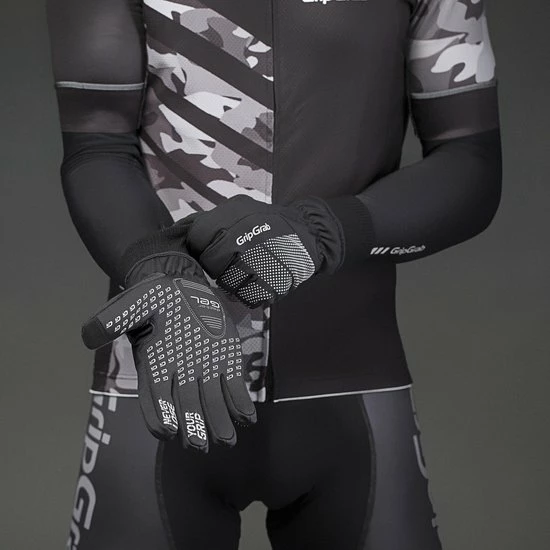 GripGrab - Ride Windproof Winter Glove - Zwart - Unisex - Maat L 3 GripGrab - Ride Windproof Winter Glove - Zwart - Unisex - Maat L - Afbeelding 3