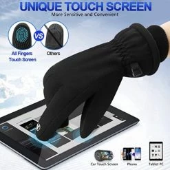 BOTC Fietshandschoenen Windproof/Waterproof - Handschoenen Met Touchscreen - M/L - Zwart-CG000111 16 BOTC Fietshandschoenen Windproof/Waterproof - Handschoenen Met Touchscreen - M/L - Zwart-CG000111 -Windgoo Shop 550x550 642