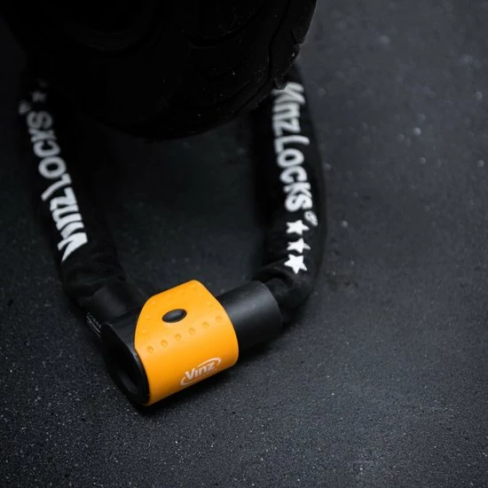 VINZ Jannu ART 3 Kettingslot 100 Cm / Fietsslot / Scooterslot / Motorslot 11 VINZ Jannu ART 3 Kettingslot 100 Cm / Fietsslot / Scooterslot / Motorslot - Afbeelding 11