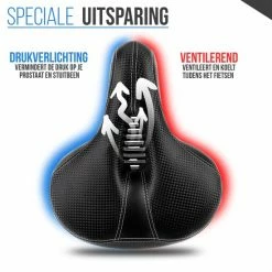 Strex Fietszadel - Unisex - Extra Comfortabel - Ventilerend - Incl. Zadelhoes 16 Strex Fietszadel - Unisex - Extra Comfortabel - Ventilerend - Incl. Zadelhoes -Windgoo Shop 550x550 670
