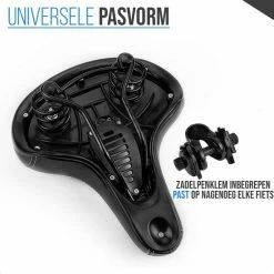 Strex Fietszadel - Unisex - Extra Comfortabel - Ventilerend - Incl. Zadelhoes 17 Strex Fietszadel - Unisex - Extra Comfortabel - Ventilerend - Incl. Zadelhoes -Windgoo Shop 550x550 671