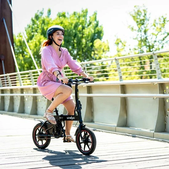 Wind-goo Windgoo B20 V2 - Elektrische Vouwfiets - E Bike - 250W - 14 Inch - 25 KM/H - Zwart 11 Wind-goo Windgoo B20 V2 - Elektrische Vouwfiets - E Bike - 250W - 14 Inch - 25 KM/H - Zwart - Afbeelding 11