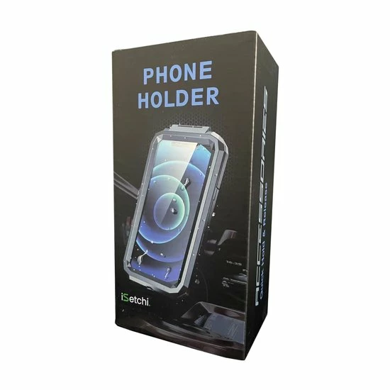ISetchi Telefoonhouder Fiets Waterdicht L (5.5 Tot 7 Inch) - 360 Graden Rotatie - Ook Voor Scooter & Motor - Gsm Houder Fiets - Waterdicht IP67 Level - Zwart 18 ISetchi Telefoonhouder Fiets Waterdicht L (5.5 Tot 7 Inch) - 360 Graden Rotatie - Ook Voor Scooter & Motor - Gsm Houder Fiets - Waterdicht IP67 Level - Zwart - Afbeelding 18