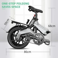 Merkloos Hitway 14F005 Elektrische Fiets Opvouwbaar | 250W Motor | 7.5Ah | 16" | Grijs / Zwart 18 Merkloos Hitway 14F005 Elektrische Fiets Opvouwbaar | 250W Motor | 7.5Ah | 16" | Grijs / Zwart -Windgoo Shop 550x550 782