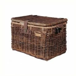 Basil Denton Fietsmand L - Voor - Rotan - Bruin - Large -Windgoo Shop 550x550 787
