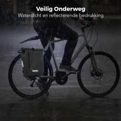 LifeGoods Fietstas - Enkel - 25L - Waterdicht - E-Bikes - Schouderbanden - Grijs 11 LifeGoods Fietstas - Enkel - 25L - Waterdicht - E-Bikes - Schouderbanden - Grijs -Windgoo Shop 550x550 805