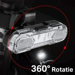Transnect® – Fietsverlichting LED Set - 4 Lichtstanden – USB Oplaadbaar - Draagbaar – Waterdicht 12 Transnect® – Fietsverlichting LED Set - 4 Lichtstanden – USB Oplaadbaar - Draagbaar – Waterdicht -Windgoo Shop 550x550 813