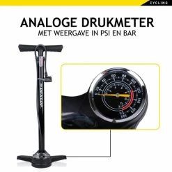 Dunlop Fietspomp Met Drukmeter - Dubbel Ventiel - Hollands Ventiel/ Frans Ventiel/ Autoventiel 9 Dunlop Fietspomp Met Drukmeter - Dubbel Ventiel - Hollands Ventiel/ Frans Ventiel/ Autoventiel -Windgoo Shop 550x550 82