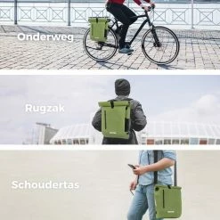 LifeGoods Fietstas - Enkel - 25L - Waterdicht - E-Bikes - Schouderbanden - Olijfgroen 13 LifeGoods Fietstas - Enkel - 25L - Waterdicht - E-Bikes - Schouderbanden - Olijfgroen -Windgoo Shop 550x550 821