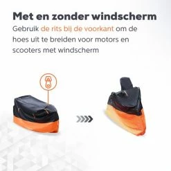 Premium XXL Fietshoes Voor 2 Fietsen Scooters En Bakfietsen - Waterdichte Fietshoezen | B&H -Windgoo Shop 550x550 857