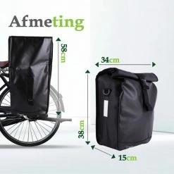 Ekostar Enkele Fietstas - Rolltop - 19 Liter - E-Bikes - Zwart 15 Ekostar Enkele Fietstas - Rolltop - 19 Liter - E-Bikes - Zwart -Windgoo Shop 550x550 928
