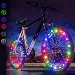 BOTC Fietswielverlichting - Spaakverlichting Met Reflector - Fietswiel - Meerkleurig - 1 Stuk - LBA11207