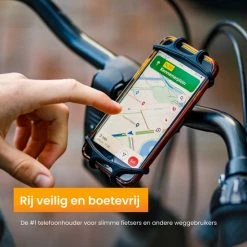 R2B Telefoonhouder Fiets Met 360 Graden Rotatie - Gsm Houder - Accessoires - Model "Rotterdam" -Windgoo Shop 550x550 942