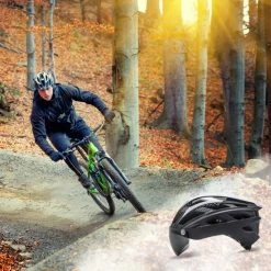 Rebela | Fietshelm | Sport Lights Matt Zwart- Wit | Heren-Dames | Medium 54/62cm -Windgoo Shop 550x550 956