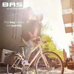 Basil City Fietsshopper - Enkele Fietstas - Grijs - 16 Liter -Windgoo Shop 550x551 1