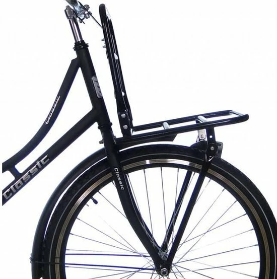 Merkloos Voordrager 28" Transport Lastpak Universeel - Zwart 2 Merkloos Voordrager 28" Transport Lastpak Universeel - Zwart - Afbeelding 2