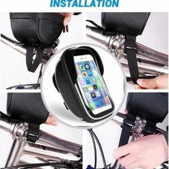 Opline Telefoonhouder Fiets / Mountainbike | Waterdicht | Apollo | Geschikt Voor: IPhone XS Max| Fietshouder | FIets Telefoon Houder | Waterdicht | Houder Fiets Telefoon | Fietstas 10 Opline Telefoonhouder Fiets / Mountainbike | Waterdicht | Apollo | Geschikt Voor: IPhone XS Max| Fietshouder | FIets Telefoon Houder | Waterdicht | Houder Fiets Telefoon | Fietstas -Windgoo Shop 550x557 3