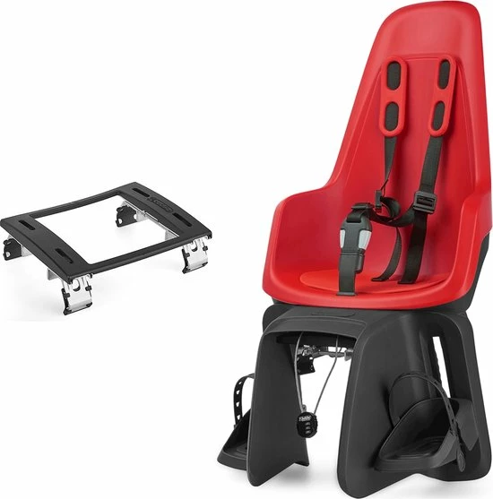 Bobike One Maxi Fietsstoeltje Achter BD - Urban Grey 12 Bobike One Maxi Fietsstoeltje Achter BD - Urban Grey - Afbeelding 12