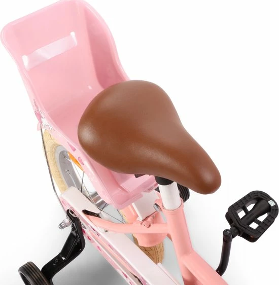 SJOEF Dolly Meisjesfiets 14 Inch - Roze 4 SJOEF Dolly Meisjesfiets 14 Inch - Roze - Afbeelding 4