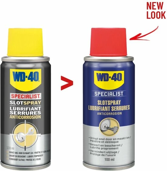 WD-40 Specialist® Slotspray - 100ml - Sloten Spray - Smeermiddel - Smeermiddel Voor Alle Soorten Sloten 2 WD-40 Specialist® Slotspray - 100ml - Sloten Spray - Smeermiddel - Smeermiddel Voor Alle Soorten Sloten - Afbeelding 2
