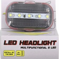 Dresco - Fietsverlichtingsset - Classic - LED - Zwart -Windgoo Shop 550x572 2