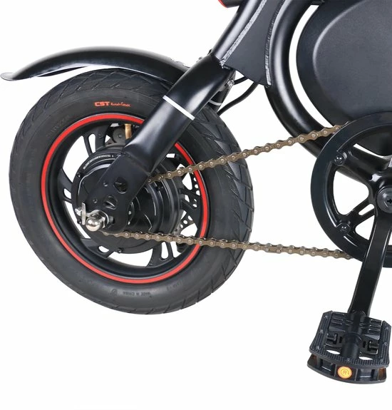 Wind-goo Windgoo - B3 Elektrische Long-Range E-Bike Met Trappers - E-bike - 25Km / H - Zwart 3 Wind-goo Windgoo - B3 Elektrische Long-Range E-Bike Met Trappers - E-bike - 25Km / H - Zwart - Afbeelding 3