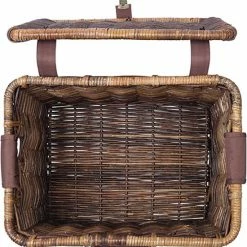 Basil Denton Fietsmand L - Voor - Rotan - Bruin - Large -Windgoo Shop 550x575 6