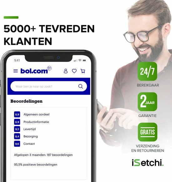 ISetchi Telefoonhouder Fiets Waterdicht L (5.5 Tot 7 Inch) - 360 Graden Rotatie - Ook Voor Scooter & Motor - Gsm Houder Fiets - Waterdicht IP67 Level - Zwart 16 ISetchi Telefoonhouder Fiets Waterdicht L (5.5 Tot 7 Inch) - 360 Graden Rotatie - Ook Voor Scooter & Motor - Gsm Houder Fiets - Waterdicht IP67 Level - Zwart - Afbeelding 16