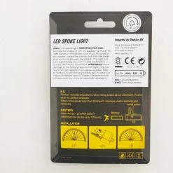 Merkloos Wielverlichting - Spaakverlichting - Fietsverlichting Wiel - Spaakreflectoren - Fietsverlichting - Kerst - Kerstcadeau - Schoencadeautje Sinterklaas - Spaakverlichting Kinderfiets - LED - 30 Patronen - 1 Stuk -Windgoo Shop 550x588 1