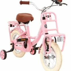 Nogan Puck - Kinderfiets - Meisjesfiets - 12 Inch - Roze -Windgoo Shop 550x588 3