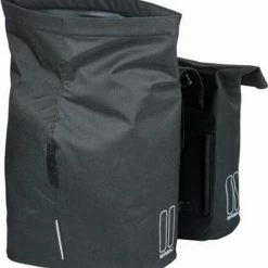 Basil City Dubbele Fietstas - Zwart - 32 Liter 20 Basil City Dubbele Fietstas - Zwart - 32 Liter -Windgoo Shop 550x589
