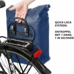 Dutch Mountains Enkele Fietstas | Rugzak | Sterke 100% Waterdicht | Fietstas, Schoudertas En Rugtas In 1 | 28 Liter | Blauw -Windgoo Shop 550x592 4