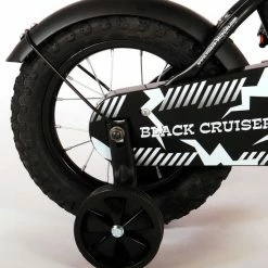 Volare Black Cruiser Kinderfiets - Jongens - 12 Inch - Zwart -Windgoo Shop 550x593 1