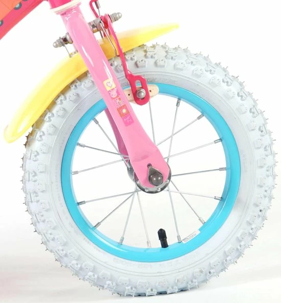 Volare Peppa Pig Kinderfiets - Meisjes - 12 Inch - Roze 8 Volare Peppa Pig Kinderfiets - Meisjes - 12 Inch - Roze - Afbeelding 8