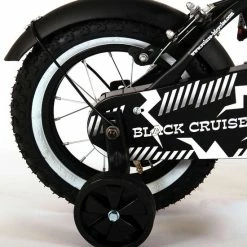 Volare Black Cruiser Kinderfiets - Jongens - 12 Inch - Zwart - 2 Handremmen 26 Volare Black Cruiser Kinderfiets - Jongens - 12 Inch - Zwart - 2 Handremmen -Windgoo Shop 550x597 2