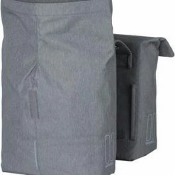 Basil City Dubbele Fietstas - Grijs Melee - 32 Liter 18 Basil City Dubbele Fietstas - Grijs Melee - 32 Liter -Windgoo Shop 550x601 4