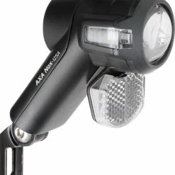 AXA Nox Sport 12 Lux - Fietslamp Voorlicht - LED Koplamp - Fietsverlichting Op Batterij - Zwart