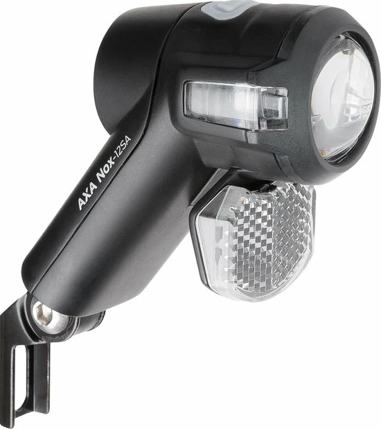 AXA Nox Sport 12 Lux - Fietslamp Voorlicht - LED Koplamp - Fietsverlichting Op Batterij - Zwart 1 AXA Nox Sport 12 Lux - Fietslamp Voorlicht - LED Koplamp - Fietsverlichting Op Batterij - Zwart