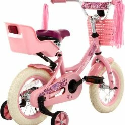 Nogan Butterfly - Kinderfiets - Meisjesfiets - 12 Inch - Roze -Windgoo Shop 550x622 3