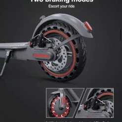 Comfort Inz - ES80 - Elektrische Opvouwbare Step - E Scooter - 10.5Ah Batterij - IOS Android APP Max. 31km/h -Windgoo Shop 550x623 1